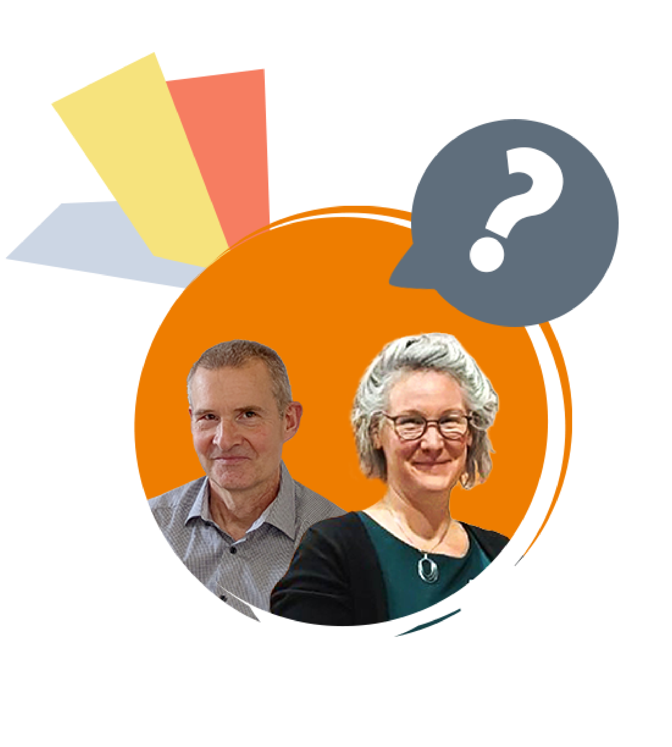 Pädagogische Ansprechpersonen von Die Kolping Akademie: Bernd Ruge und Lauren Matheson