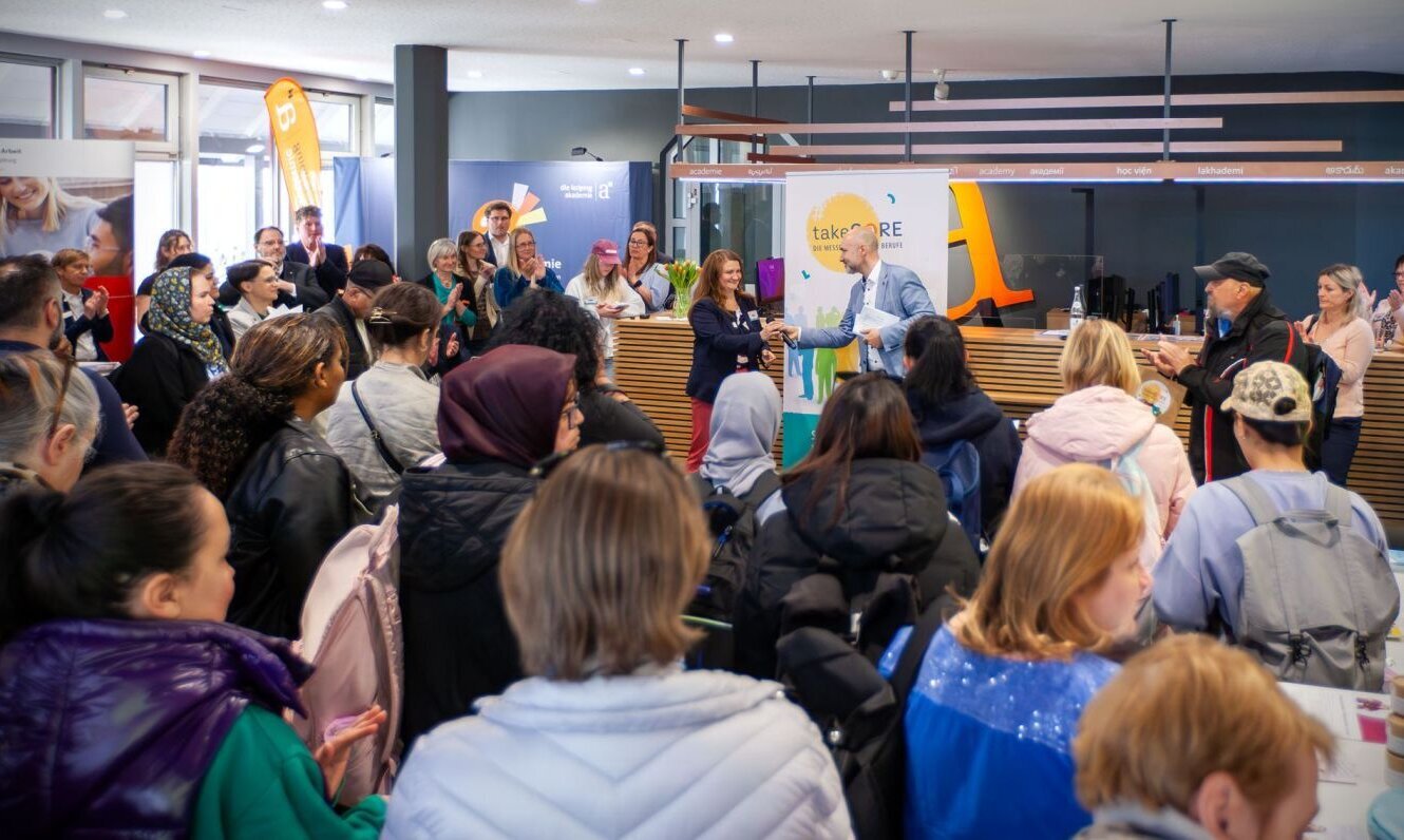 Jobmesse takeCARE ein voller Erfolg