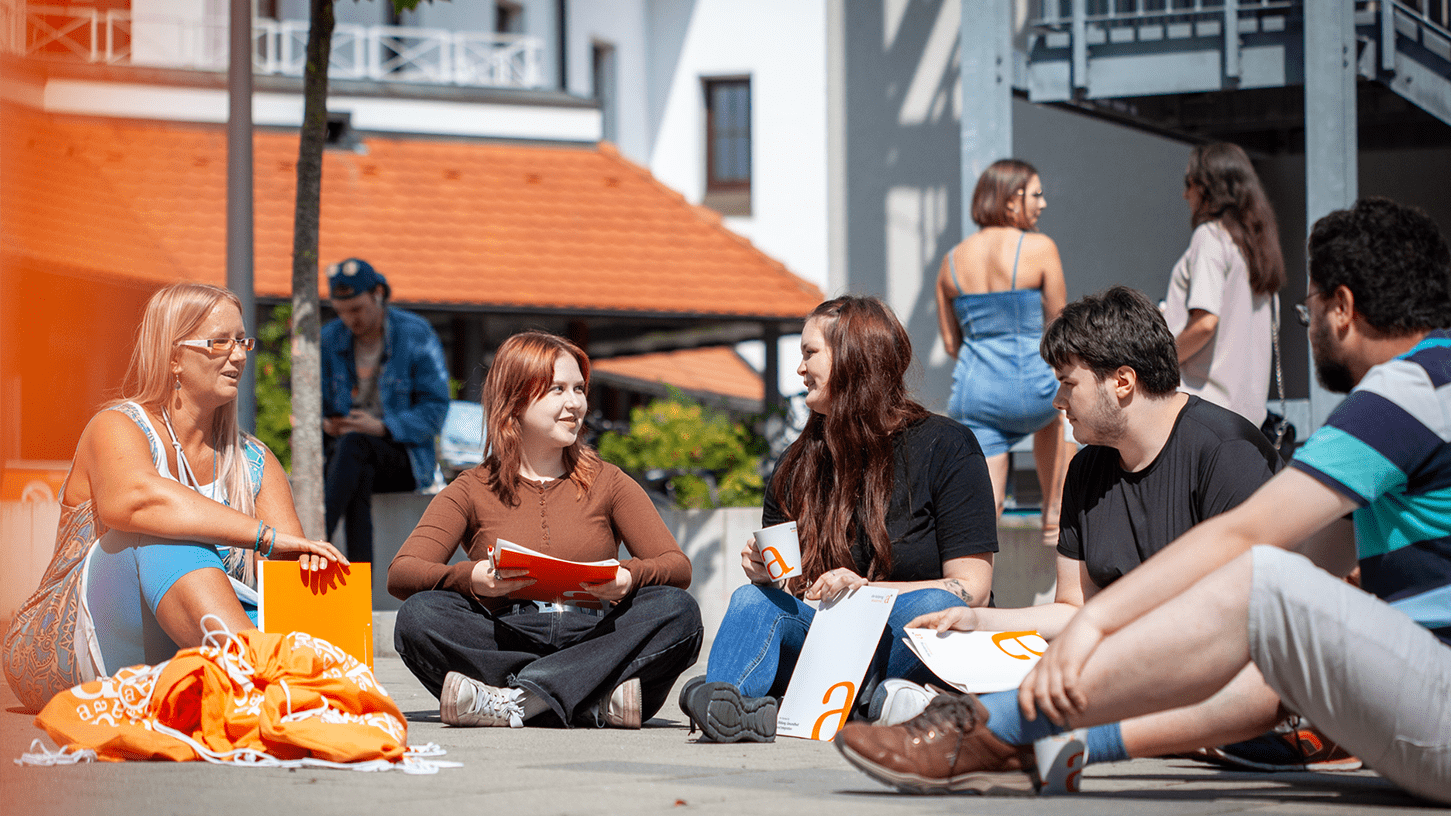 Jugendliche im Gespräch