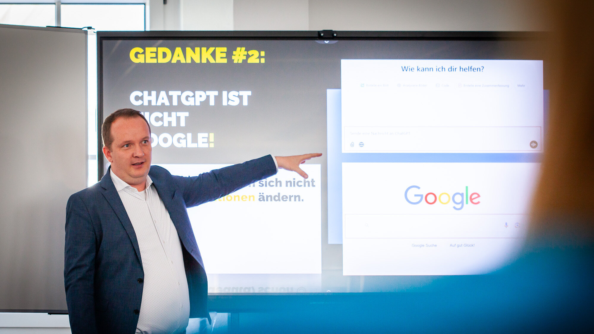 Fachvortrag zu sozialen Berufen auf der Jobmesse takeCARE 2026 der Kolping Akademie in Augsburg