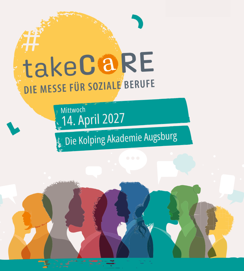 takeCARE 2027, die Jobmesse für soziale Berufe und Pflege in Augsburg