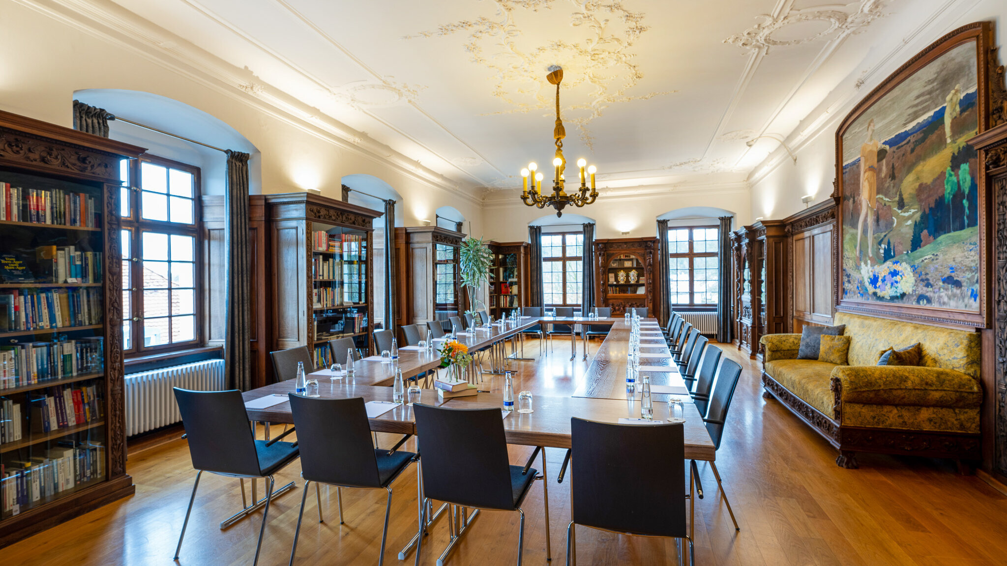 Schloss Lautrach Bibliothek