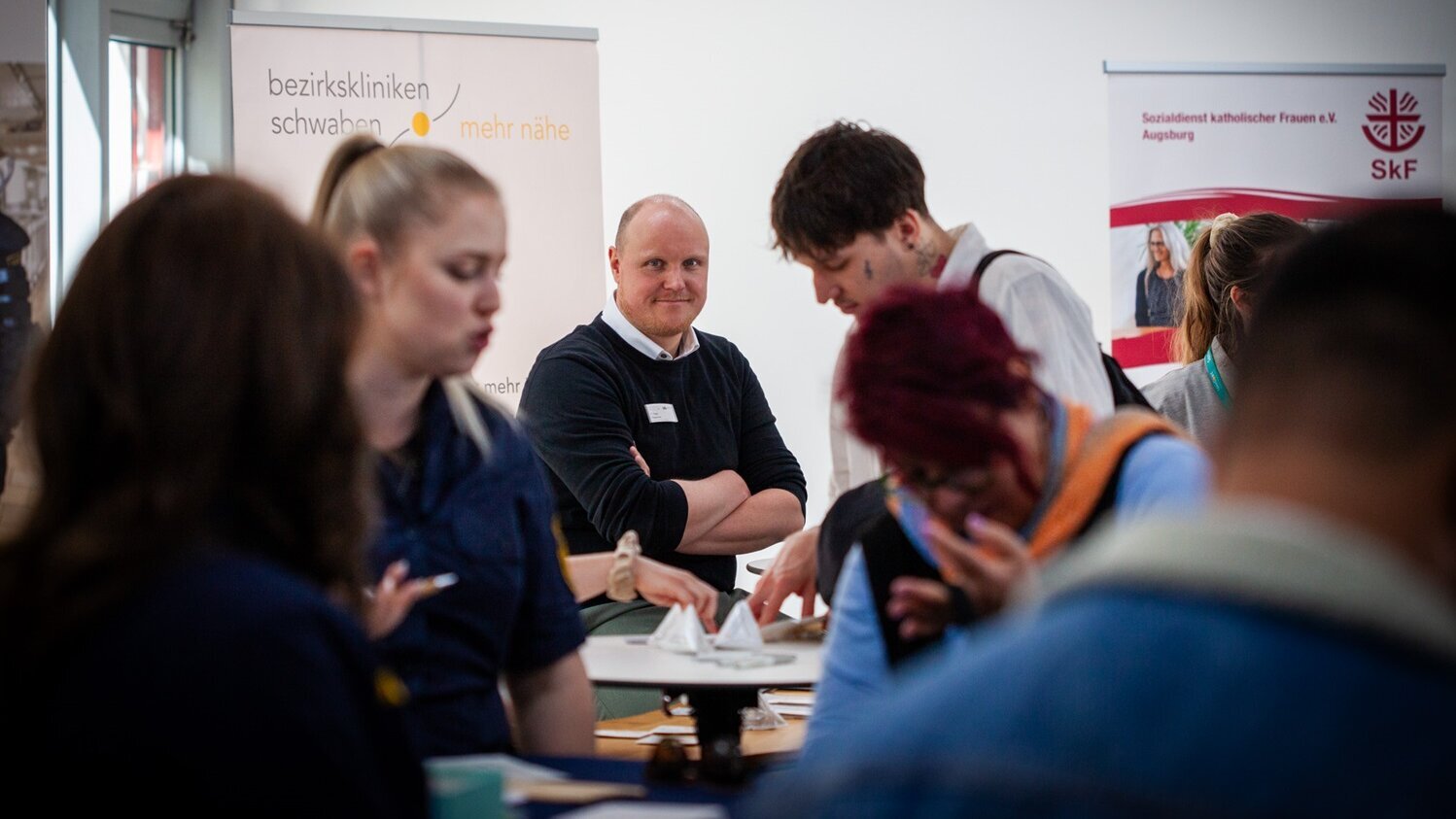 Bezirkskliniken Schwaben bei der takeCARE 2026 Jobmesse der Kolping Akademie Augsburg