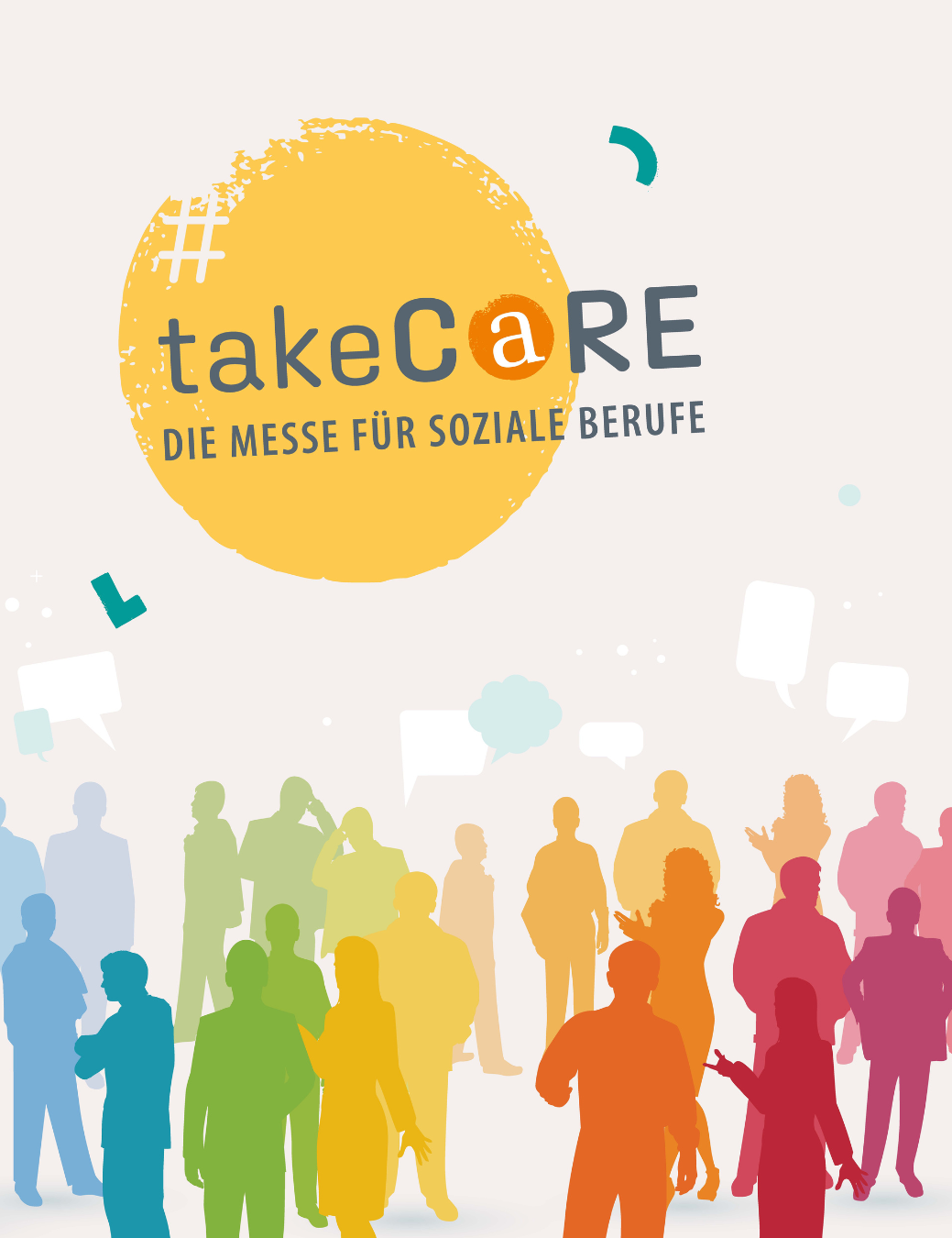 takeCARE, die Messe der Kolping Akademie für soziale Berufe und Pflegeberufe, am 23.April 2026 in Augsburg