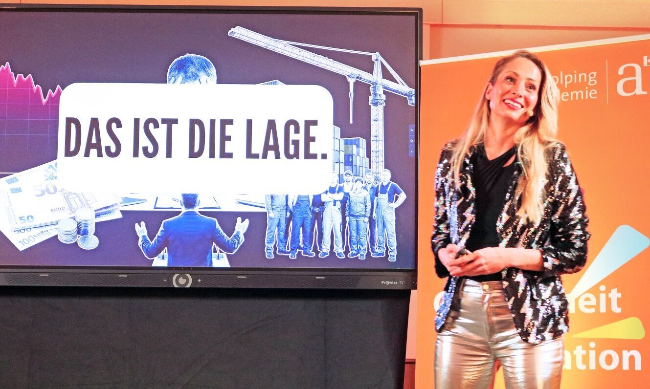 „Mutig sein, ins Handeln kommen – und raus aus der Schockstarre“ 