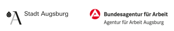 Unterstützer der Jobmesse takeCARE: Die Stadt Augsburg und die Bundesagentur für Arbeit in Augsburg